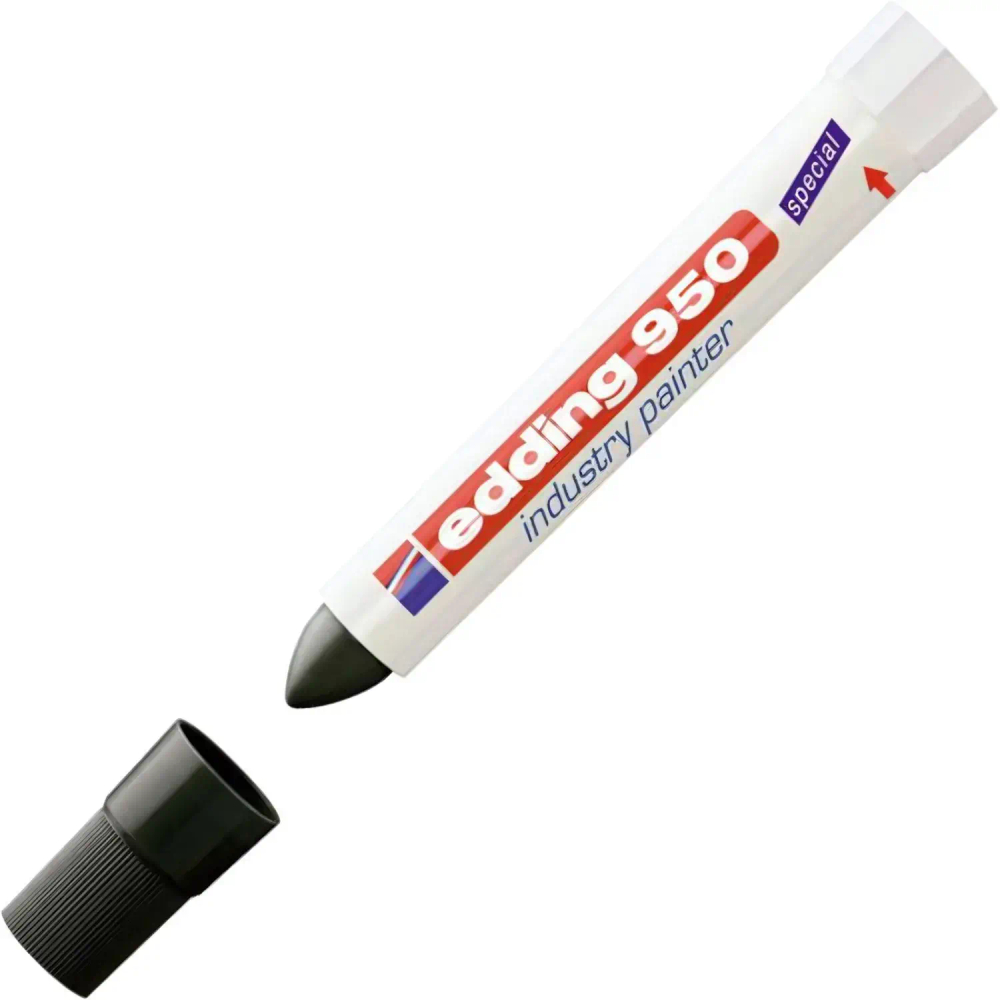 Маркер промышленный для промышленной графики EDDING E-950/1 черный 10мм