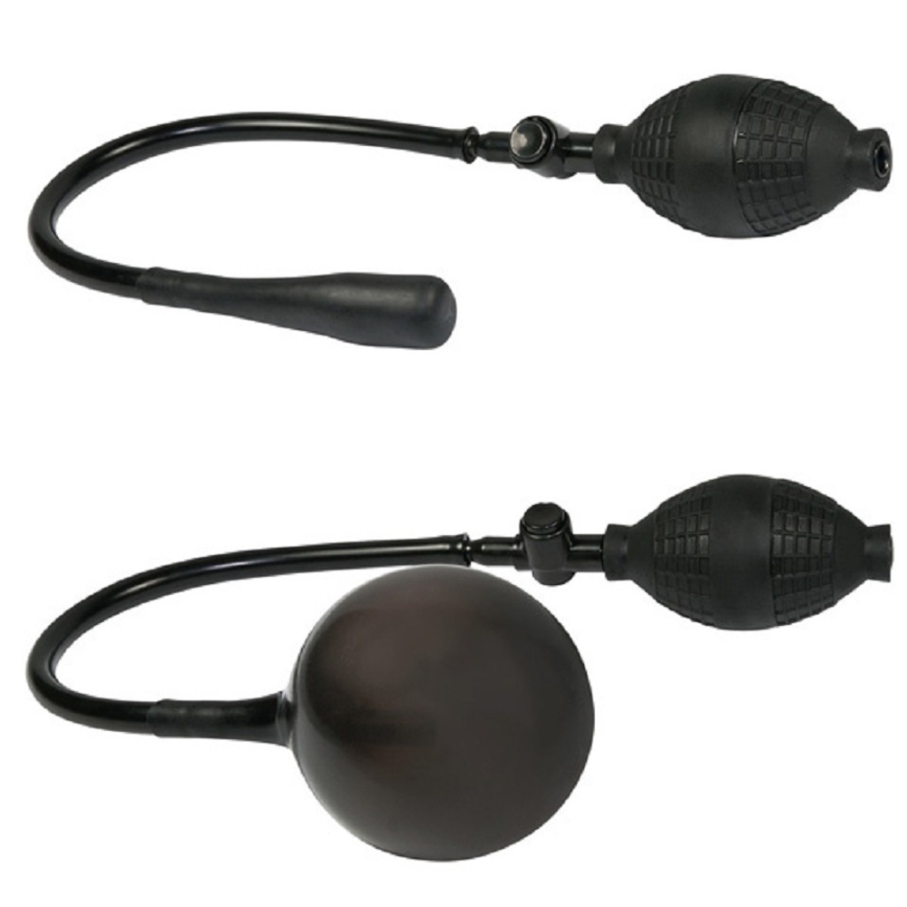 Анальная пробка-расширитель Black Anal Ballon черная 7 см