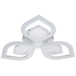 Светодиодный светильник 70Вт, 5200Лм, 3000К-6000К,Ra>80, ИК-пульт, плавная регулировка мощности, изменение цветовой температуры, ночник, металл/акрил, белый