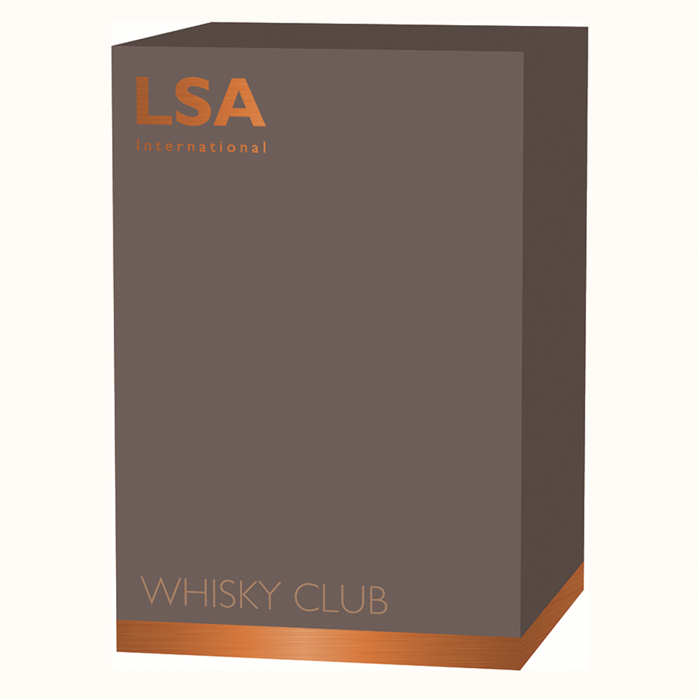 Декантер whisky club, 1,05 л, коричневый