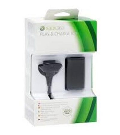 XBOX360 Play&Charge Kit Black
