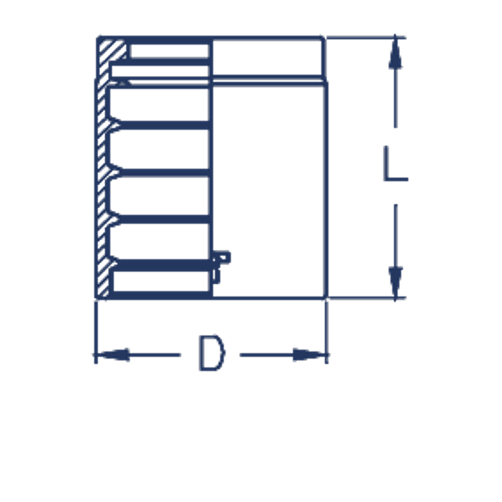 Муфта DN 25 1SC