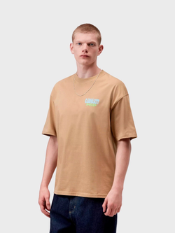 Футболка Carhartt WIP Luggage Label Dusty H Brown