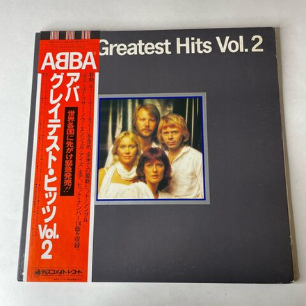 Винтажная виниловая пластинка LP ABBA АББА Greatest Hits Vol. 2 (Япония 1979) (Оби) Dancing Queen