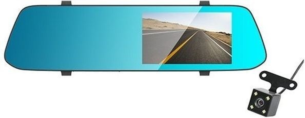 Видеорегистратор-зеркало Sho-Me SFHD-800 черный
