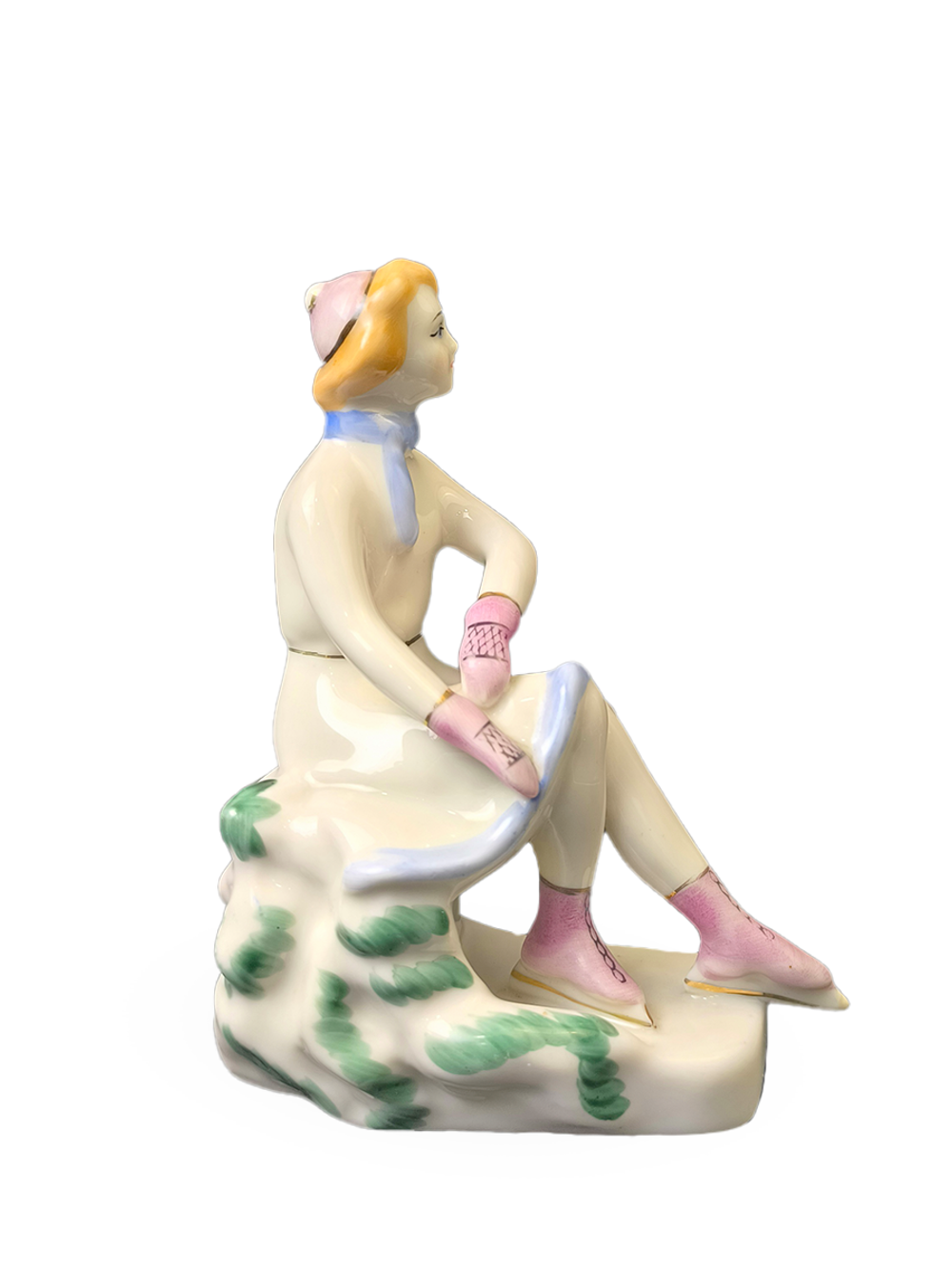 Фарфоровая Статуэтка "Фигуристка" (Полонне ЗХК) СССР