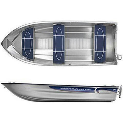 Алюминиевая моторная лодка Linder Sportsman 445 Basic