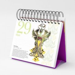 Искусство модерна (Поцелуй). Настольный календарь в футляре