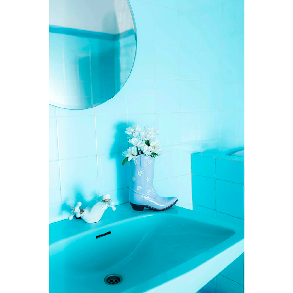 Ваза для цветов rodeo, 22,5 см, лиловая