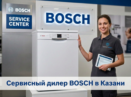 Ремонт посудомоечной машины Bosch в Казани