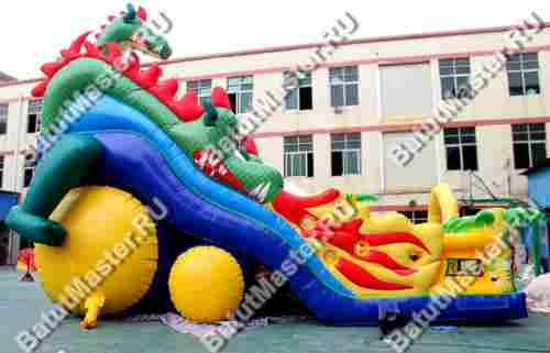 Батут "Пленительная Саванна",10x10x7 м