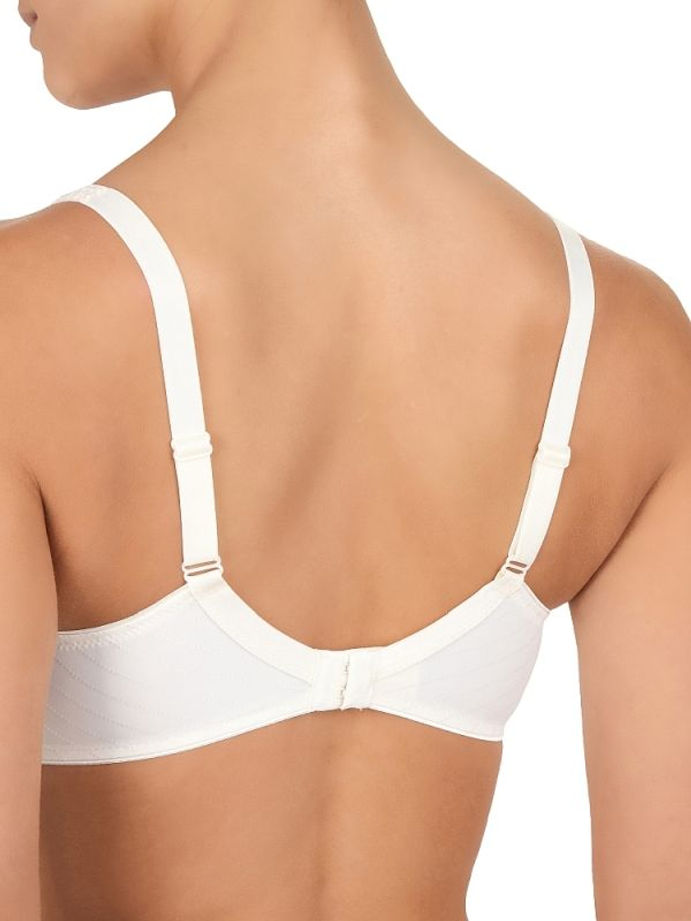 Классический бюстгальтер с мягкими чашками на каркасах (Размер: 75H) (Цвет: молочный)