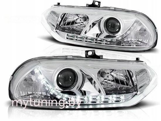 Передние фары DAYLIGHT CHROME для Alfa Romeo 156