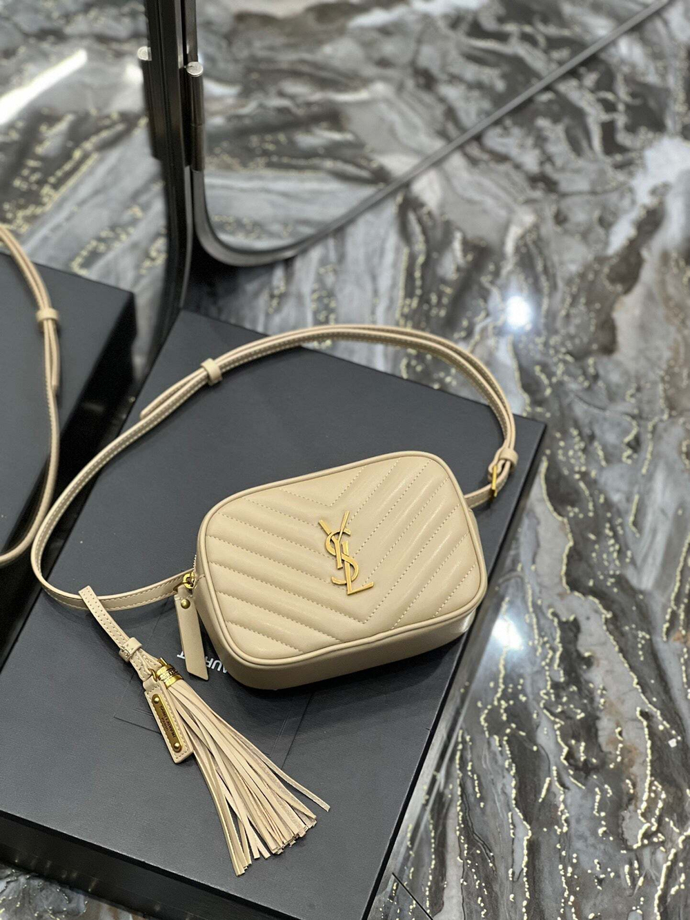 Yves Saint Laurent Lou Camera Belt Bag 16 cm