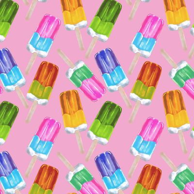 Разноцветное эскимо, лето