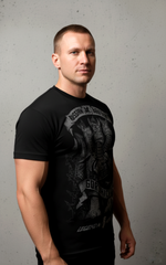 Футболка оверсайз LEGENDA Горыныч черная