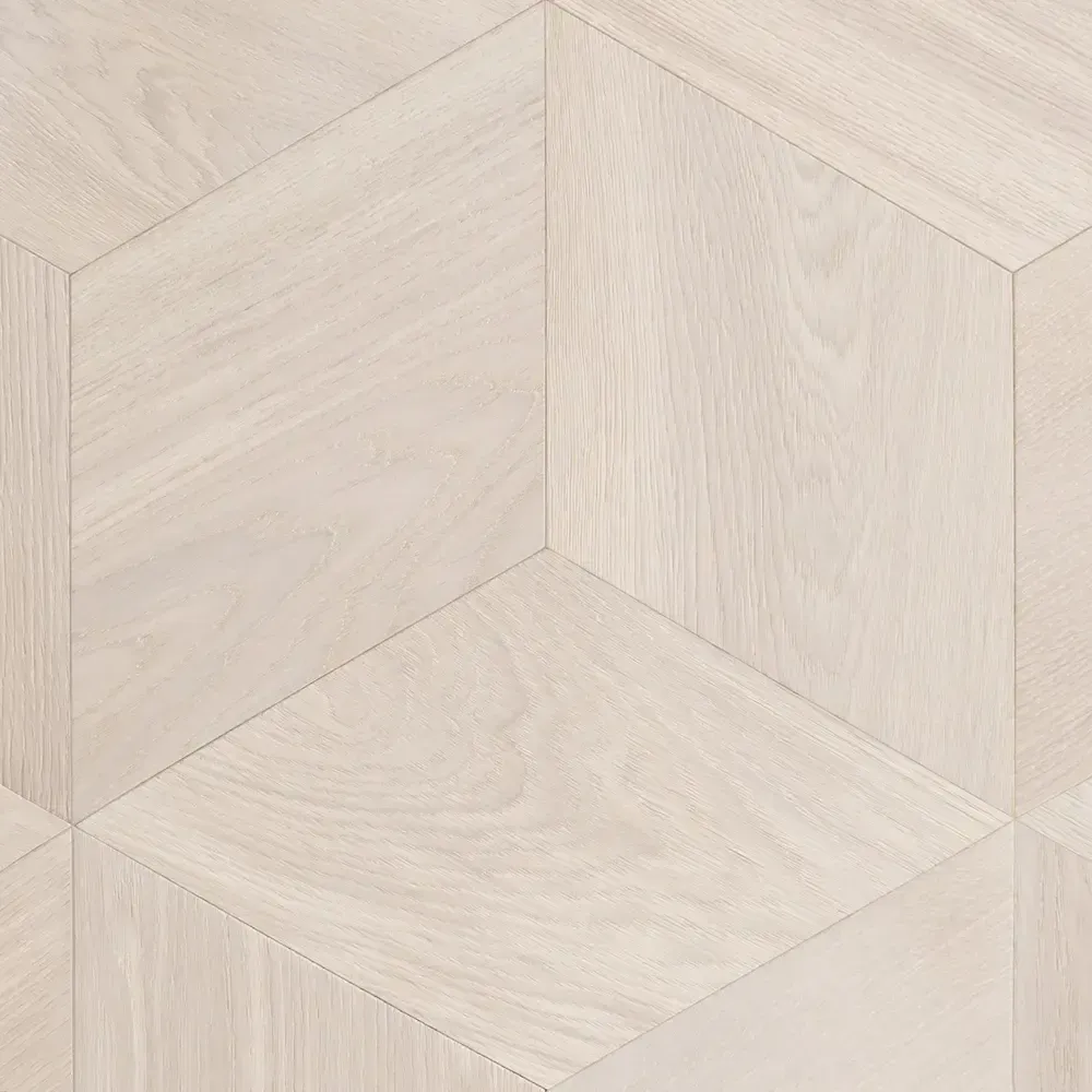 Инженерный паркет Coswick Дуб Белый Иней (White Frost) Шелковое масло