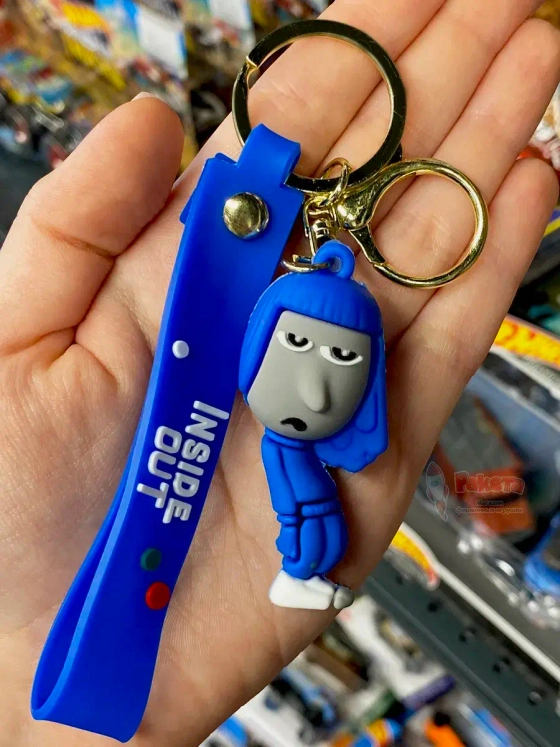 Игрушка фигурка брелок по мультику Головоломка 2 Хандра