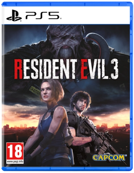 Resident Evil 3: Remake (диск для PS5, интерфейс и субтитры на русском языке)