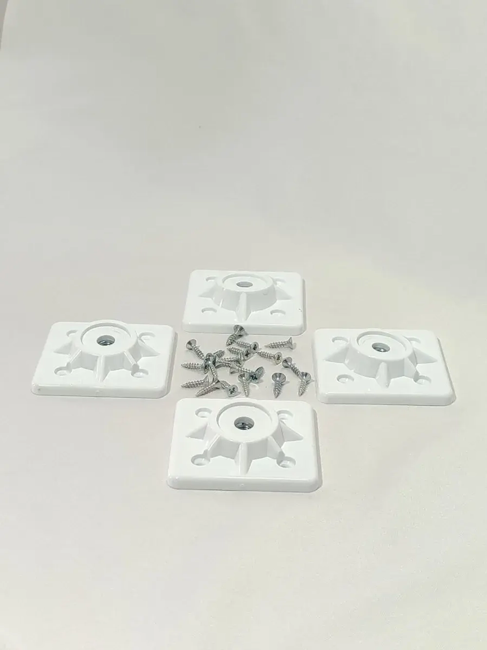 Усиленное крепление для мебельных ножек, пластик