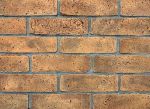 Плитка-спил клинкерного кирпича, NF14, 240x14x71 желто-коричневая - для фасада и внутренней отделки