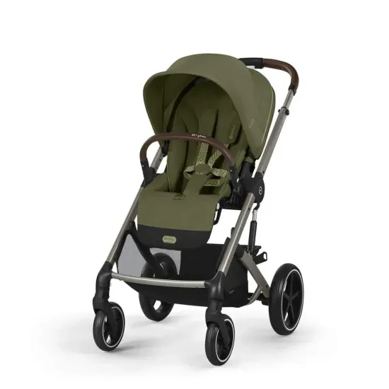 Прогулочная коляска Cybex Balios S Lux 2025 (Moss Green/ Taupe)