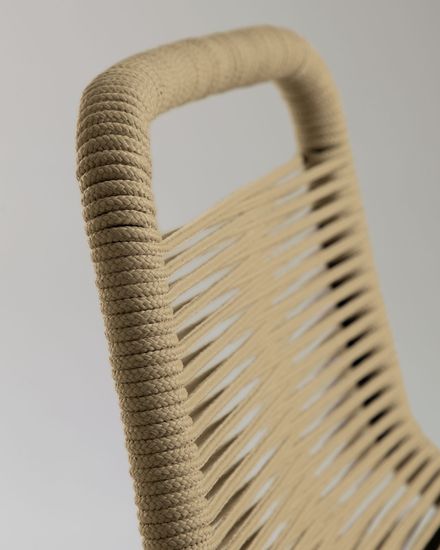 Барный стул Glenville 74 см бежевый Испания La Forma