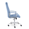 Кресло СН-277 Бостон В Айс хром S-0420 (светло-голубой)