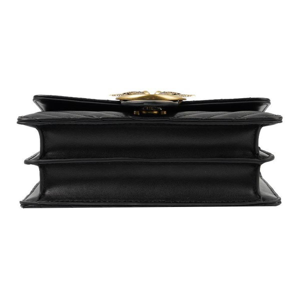 Сумка Pinko Shoulder Messenger Bag Mini Black Gold, 1P22JU-Y7SQ-Z99Q