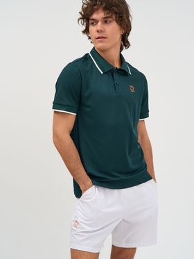 Поло мужское Deporte, Deep green