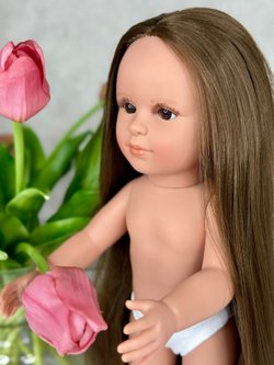 Кукла LAMAGIK виниловая 42см Nina без одежды (4210W)