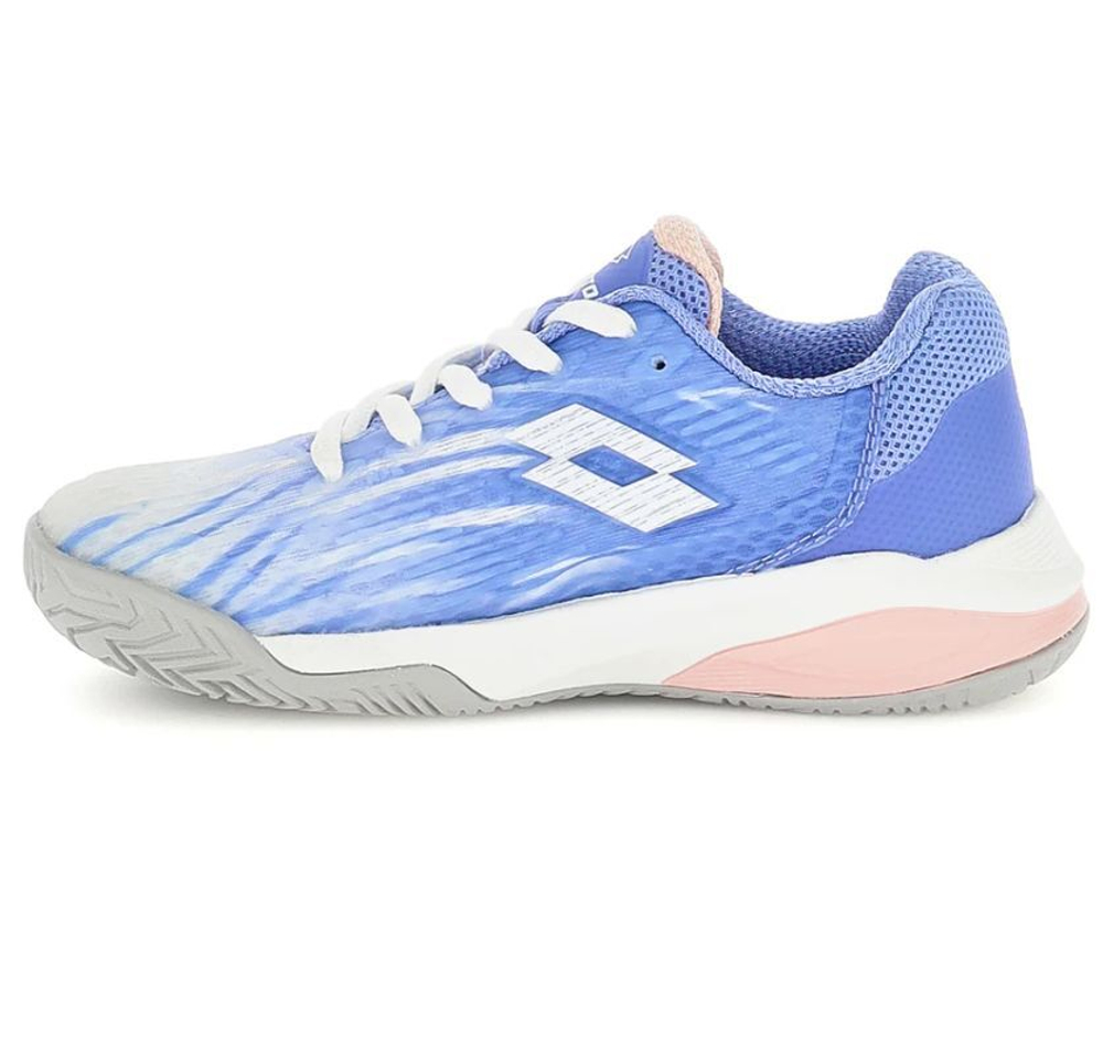 Детские теннисные кроссовки Lotto Mirage 200 II PRT ALR JR - serenity blue/all white/perfume rose