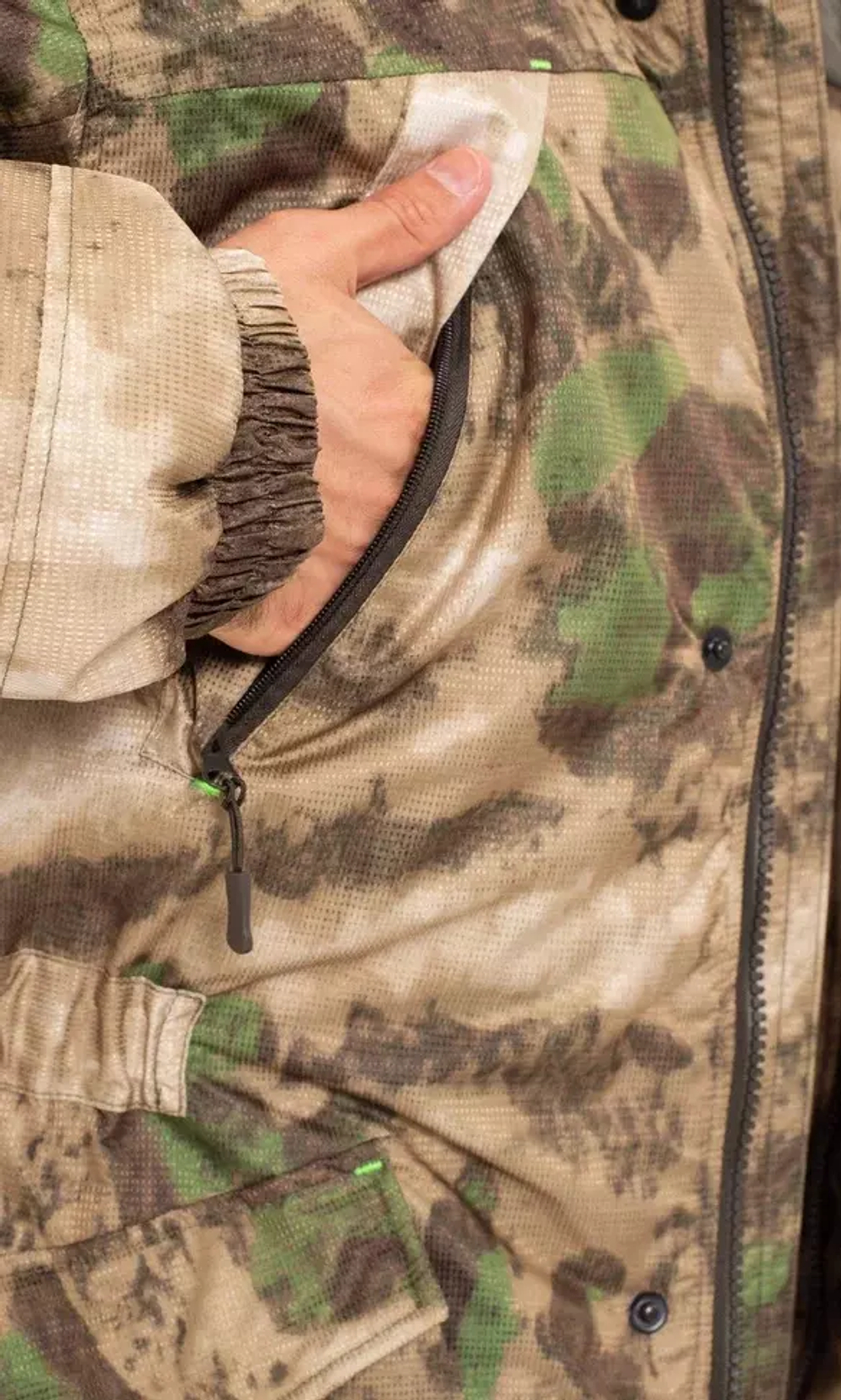 Костюм мужской Onerus Горный -15 (Таслан), Полукомбинезон, Мох