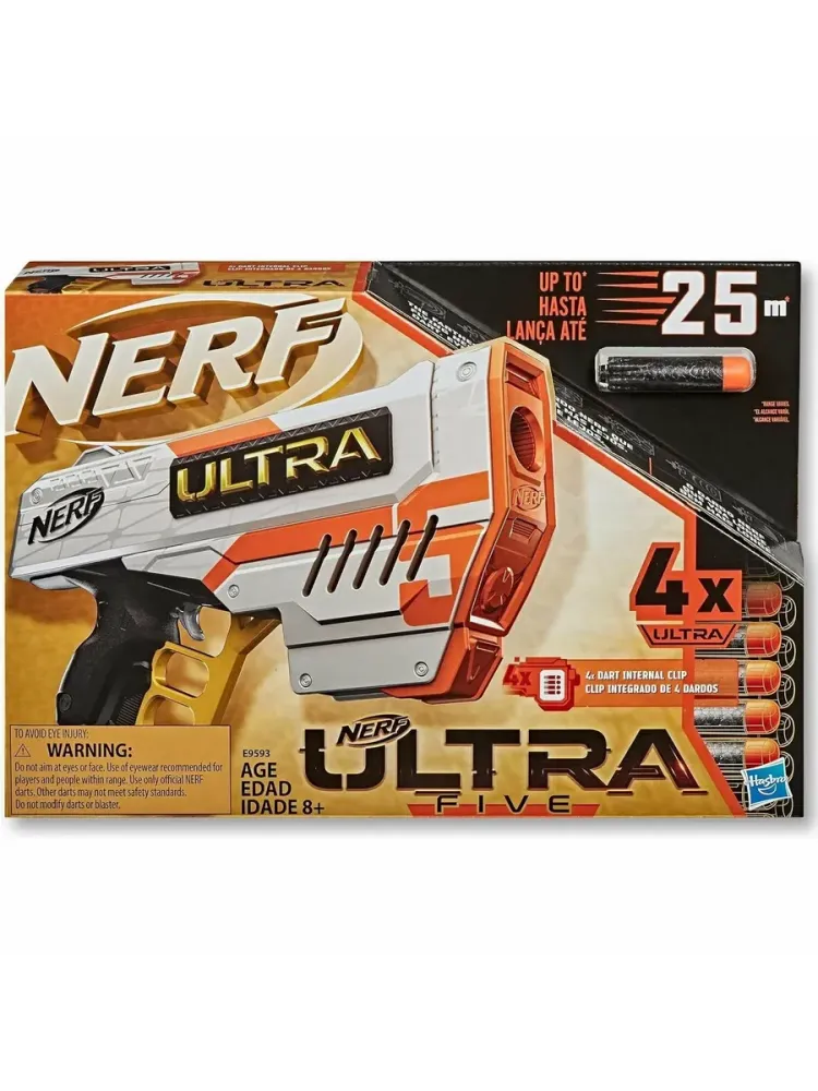 Игрушка Бластер Нерф Элит Ultra Five E9593