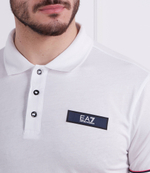 Поло EA7 - белый(3RPF02 PJM9Z)