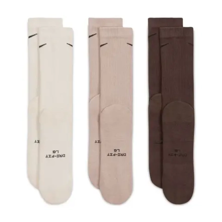 Теннисные носки Nike Everyday Elevated Crew 3P - multicolor