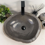 Раковина из речного камня RS-65598 53*42*15 0856