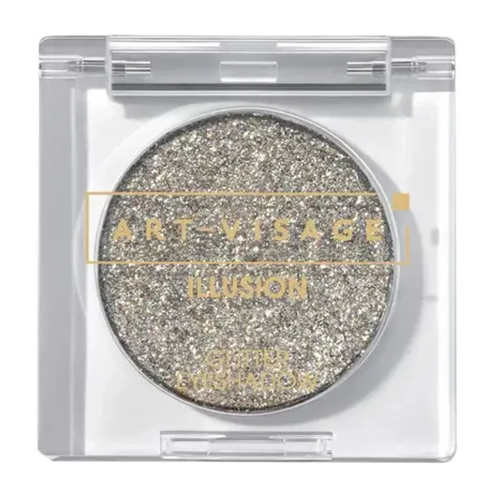Тени для век Art-Visage Illusion glitter eyeshadow 1.9 гр
