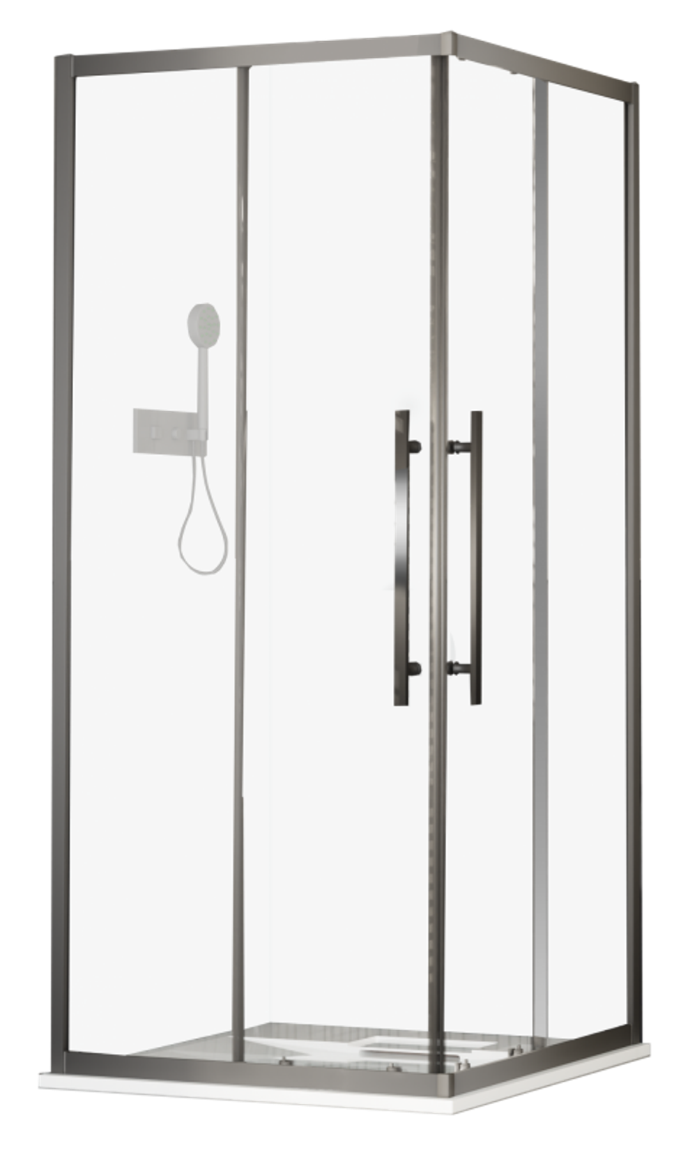 Ограждение душевое ESBANO ESF-90KV-GM 90x90x195