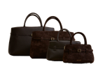 Сумка Manu Atelier Le Cambon 35 Deep Brown Suede