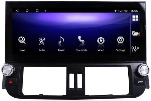 Магнитола для Toyota Land Cruiser Prado 150 2009-2013 (взамен 7" навигации, поддержка JBL и 360) - Kuberg ZH-T1209 монитор 12.3" на Android 12, Быстрая, CarPlay, 4G SIM-слот