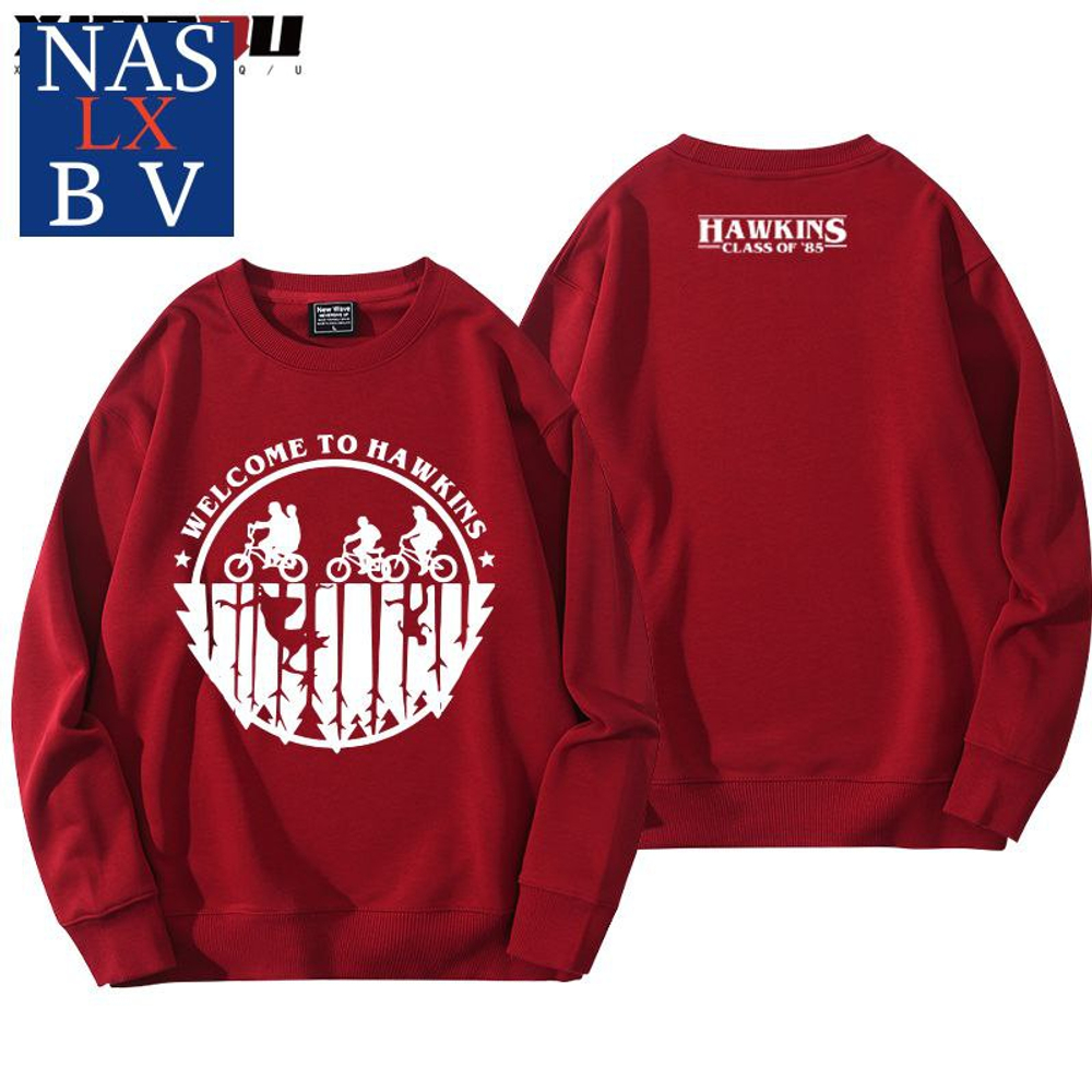 Свитшот унисекс оверсайз "Очень странные дела"