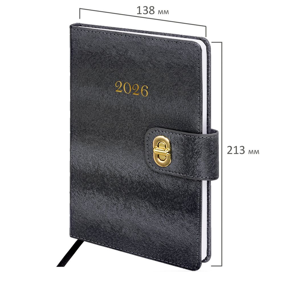 Ежедневник датированный 2026 А5 BRAUBERG "Elegant" (117368) 3