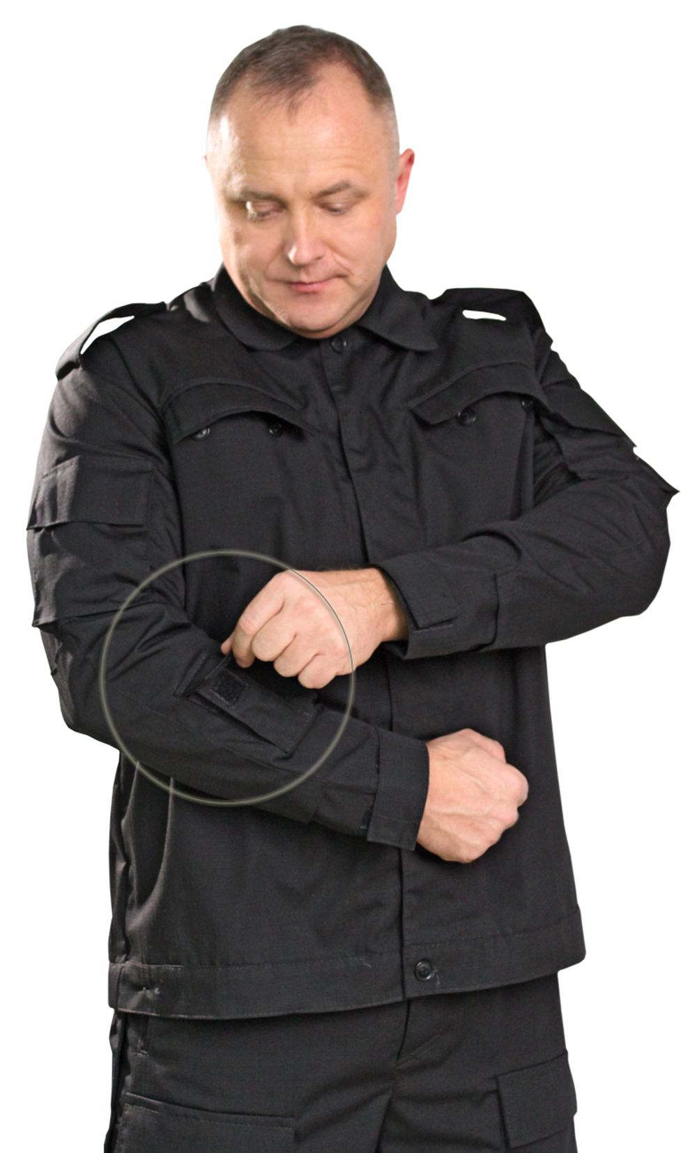 Костюм Спецназ Рип-стоп черный