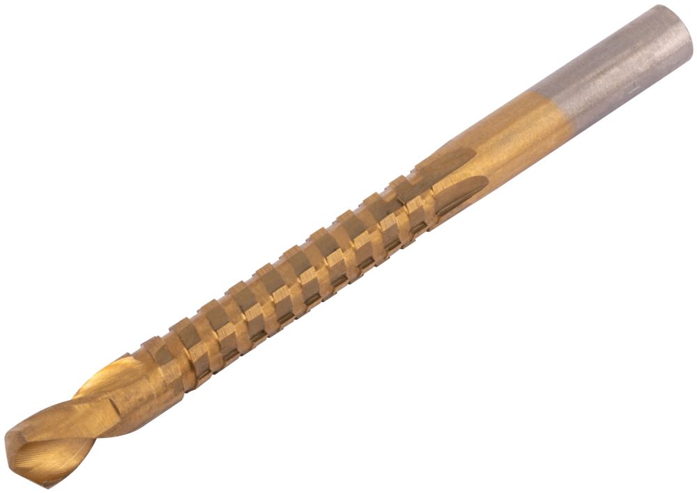 Сверло-фреза универсальное титановое покрытие 8 мм, 36408
