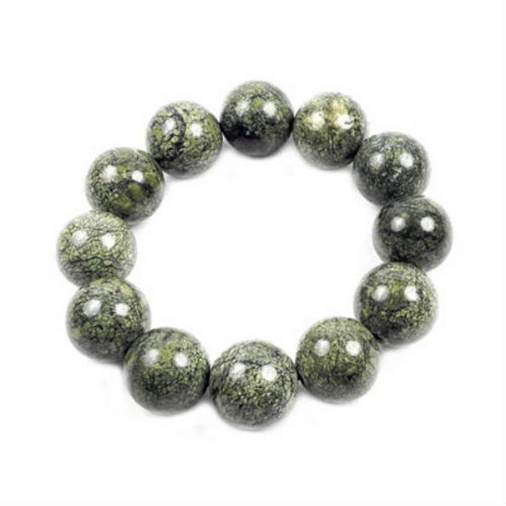 Серьги &quot;Эсса 18&quot; змеевик