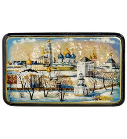 ШК-55/ 73 Шкатулка «Сергиев-Посад» авт. Маркова Т.