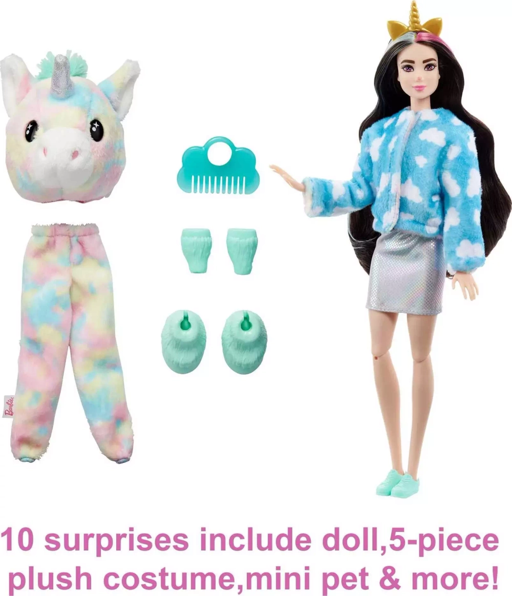 Кукла Barbie Cutie Reveal Единорог