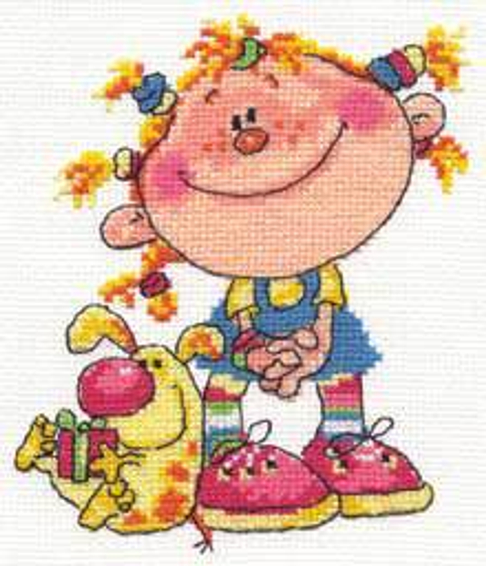 Набор для вышивания¶Артикул: 0-04¶Размер: 11х14 см¶Техника вышивания: Счетный крест¶Канва: Aida 14,