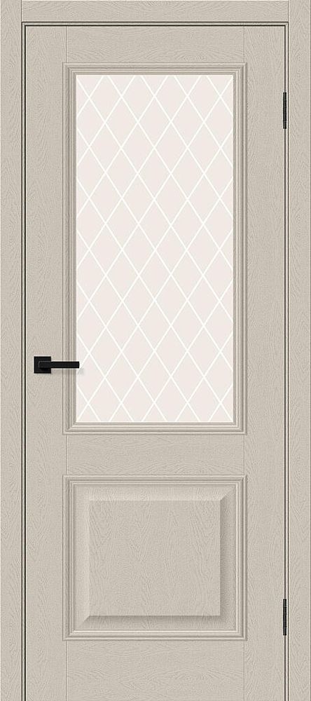 Классик-13 Cream Silkwood / White Сrystal